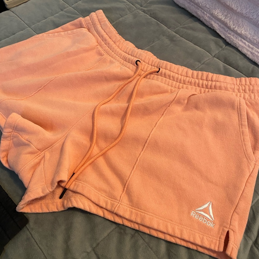 Reebok Women’s Shorts - Coral/Peach Colored Size XXL